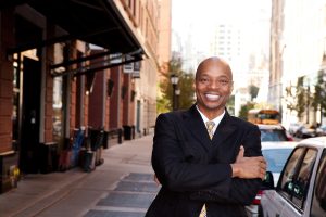 Guy smiling with white teeth